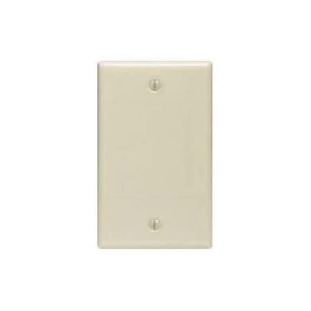 Bestlink Netware Smooth Face Keystone Wallplate- Blank- Ivory 101836IV